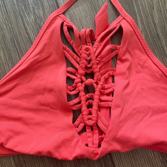 Becca coral Swimsuit - Picture 2 of 4